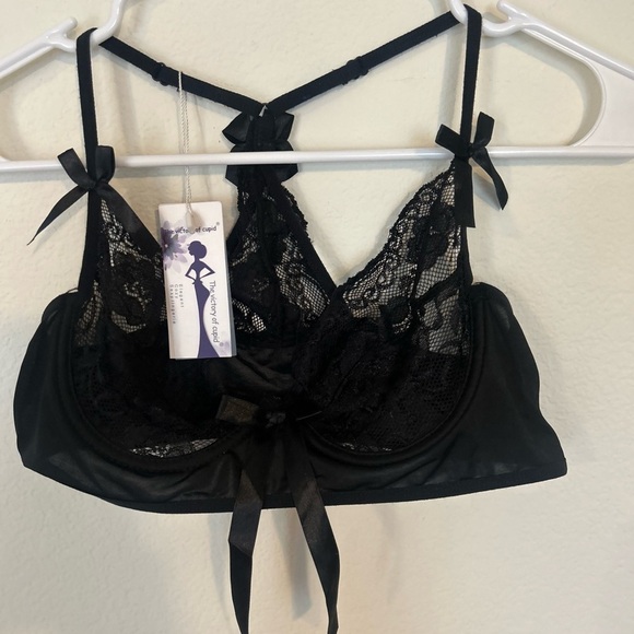NWT victory of Cupid medium, sexy mesh unlined bra - Picture 2 of 10